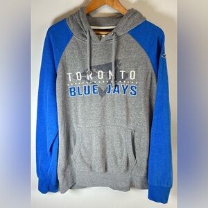 RARE Campus Crew Toronto Blue Jays MLB Hoodie Sweater Sz XXL Embroidered Logo